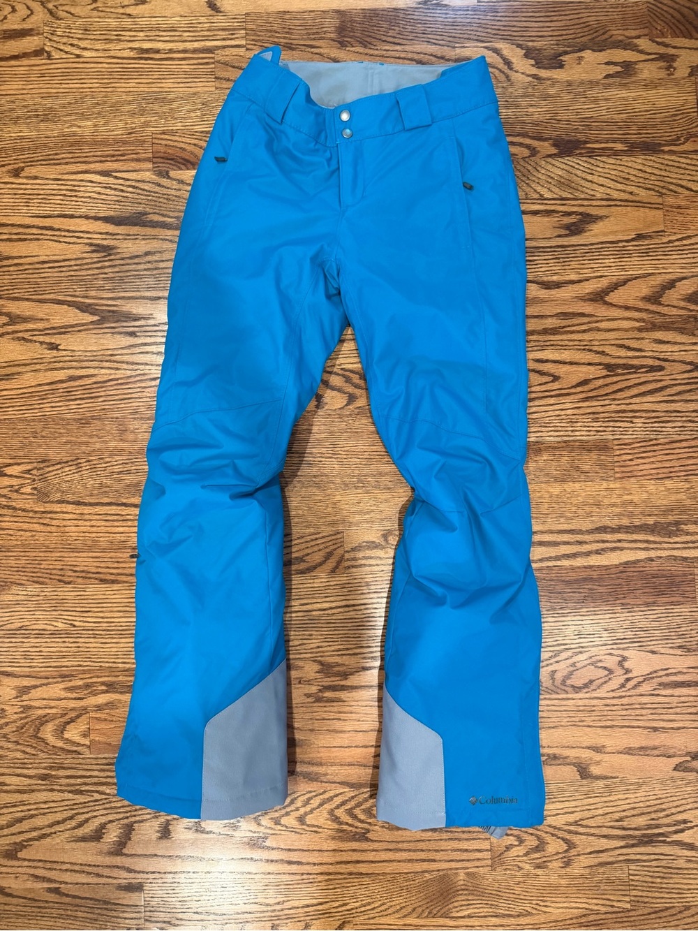 Columbia Omni-Tech Women’s Blue Insulated Waterproof Snow/Ski Pants
